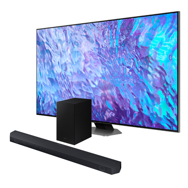 PACK CINE 2023: TV Samsung 85 QLED Direct Full Array TQ85Q83CATXXC + Barra  de sonido Q600C