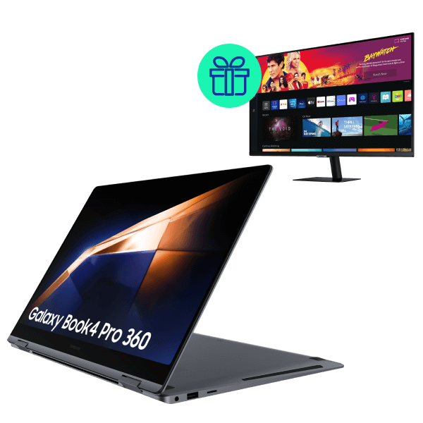 Pack Galaxy Book4 Pro 360 Gray + Smart Monitor Samsung M7 32" de regalo
                                    image number 0