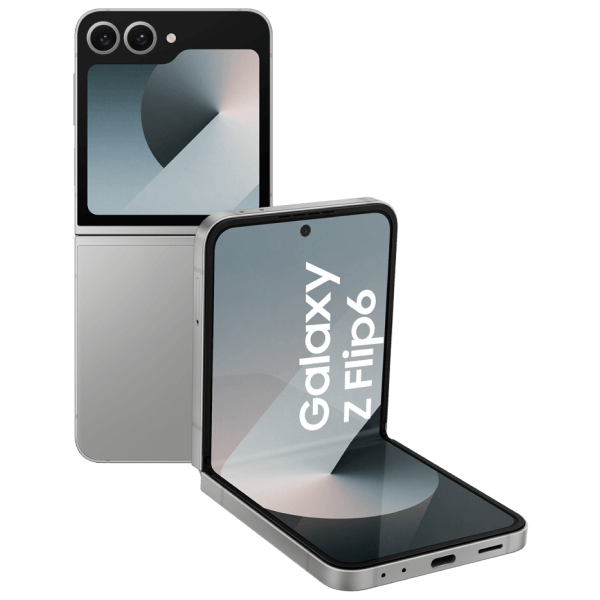 Pack 2 unidades Galaxy Z Flip6 256GB Gris + 2 Fundas + 2 Cargadores de regalo
                                    image number 1